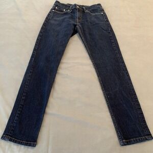 Levis 511 Jeans Mens 29x31 (30x32) Blue Dark Wash Slim Taper Stretch Denim Pants